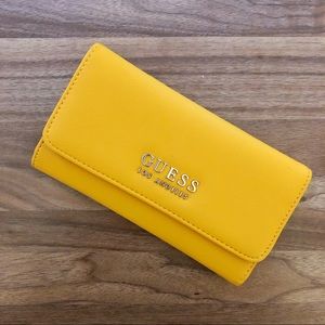 Yellow Guess Women’s Wallet